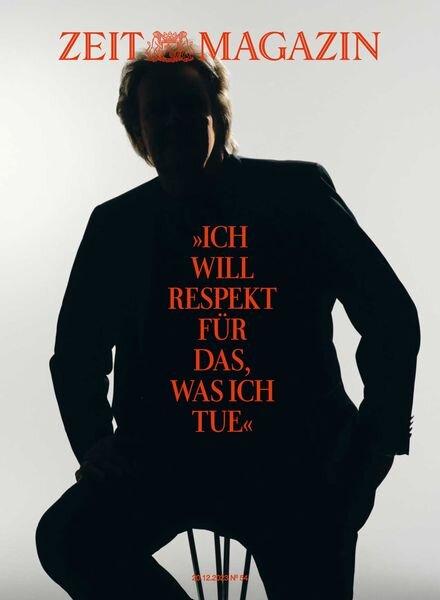 Zeit Magazin – 20 Dezember 2023 Cover