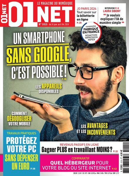 01net – 24 Janvier 2024 Cover