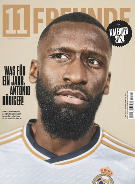 11 Freunde – Januar 2024 Cover