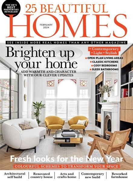 25 Beautiful Homes – February 2024 Cover