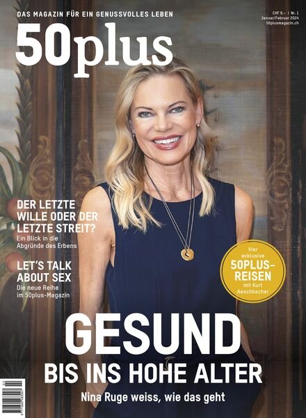 50plus Switzerland – Januar-Februar 2024 Cover