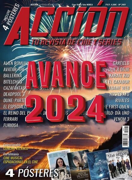 Accion Cine-Video – Enero 2024 Cover