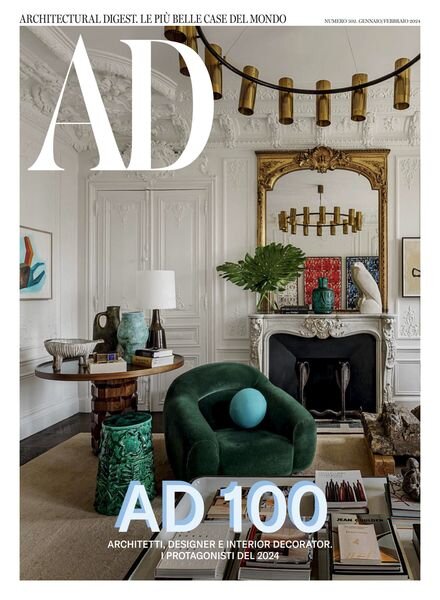 AD Architectural Digest Italia – Gennaio-Febbraio 2024 Cover