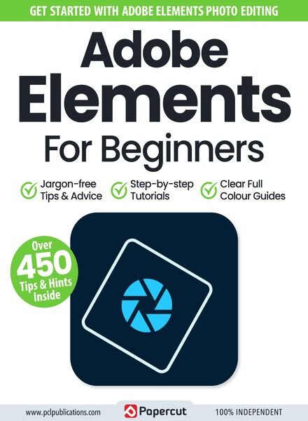 Adobe Photoshop Elements For Beginners – January 2024 Cover