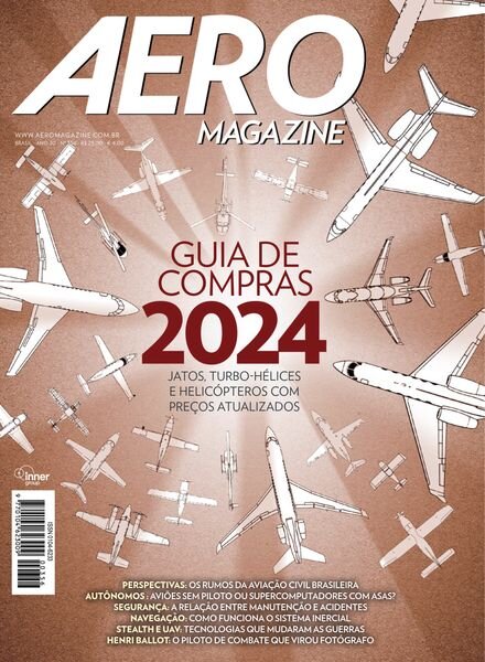 Aero Magazine Brasil – Edicao 356 – Janeiro 2024 Cover