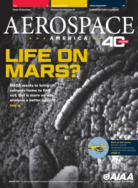 Aerospace America – January 2024 Cover