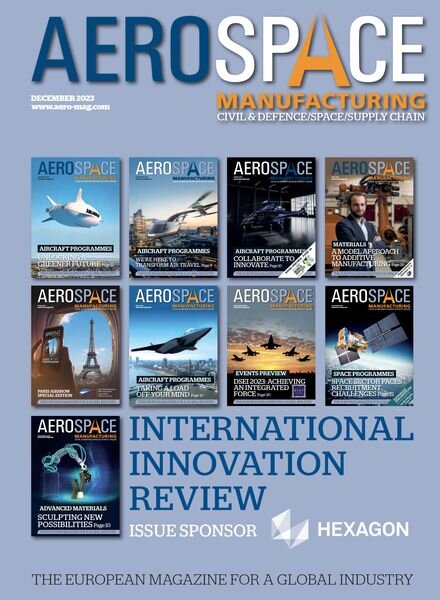 Aerospace Manufacturing Magazine – December 2023 Cover