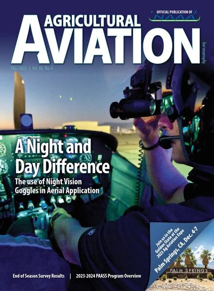 Agricultural Aviation – Fall 2023 Cover