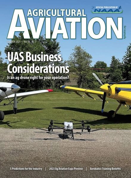Agricultural Aviation – Summer 2023 Cover