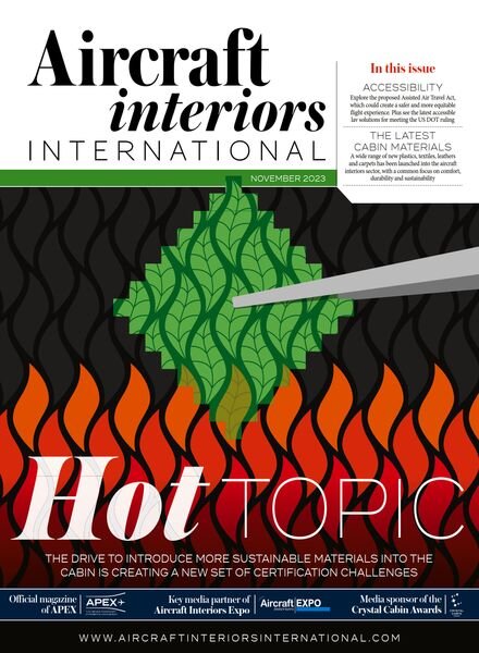 Aircraft Interiors International – November 2023 Cover