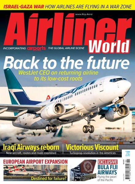 Airliner World – February 2024 Cover