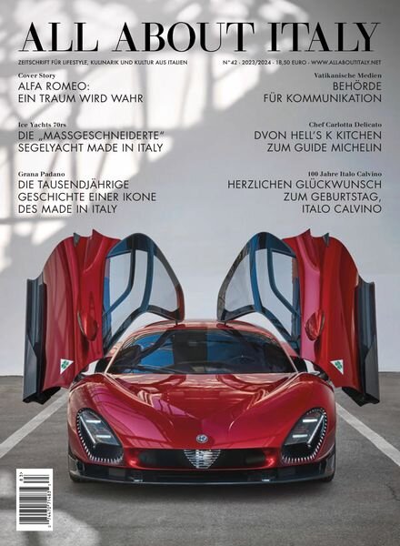 All About Italy – Dezember 2023 – Januar 2024 Cover