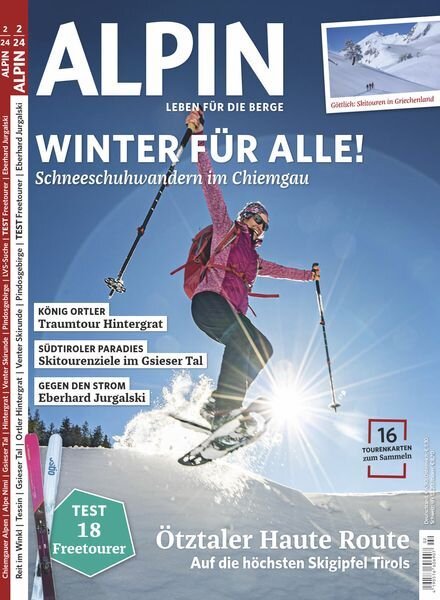 Alpin – Februar 2024 Cover