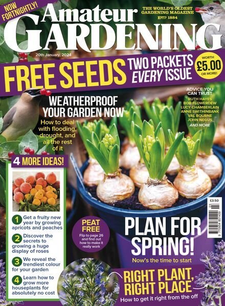 Amateur Gardening – 20 January 2024 Cover