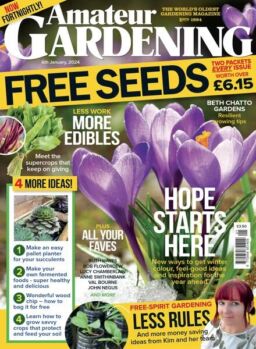 Amateur Gardening – 6 January 2024