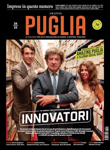 Amazing Puglia – Dicembre 2023 Cover