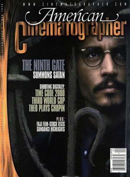 American Cinematographer – April 2000 Cover
