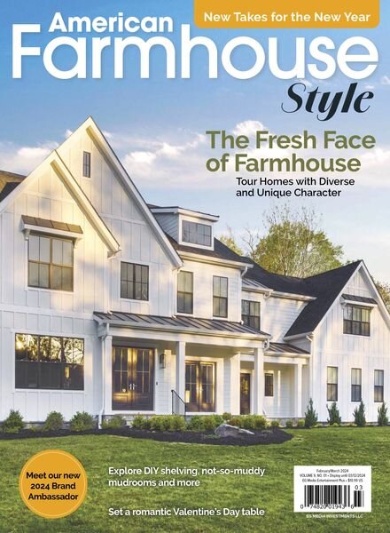 American Farmhouse Style – February-March 2024 Cover
