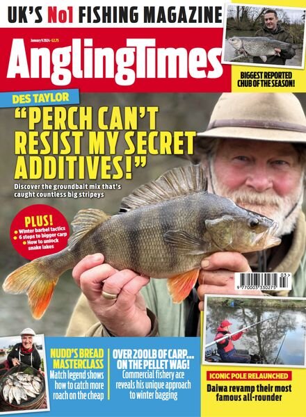 Angling Times – Issue 3653 – January 9 2024 Cover