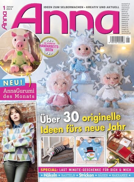 Anna Germany – Januar 2024 Cover