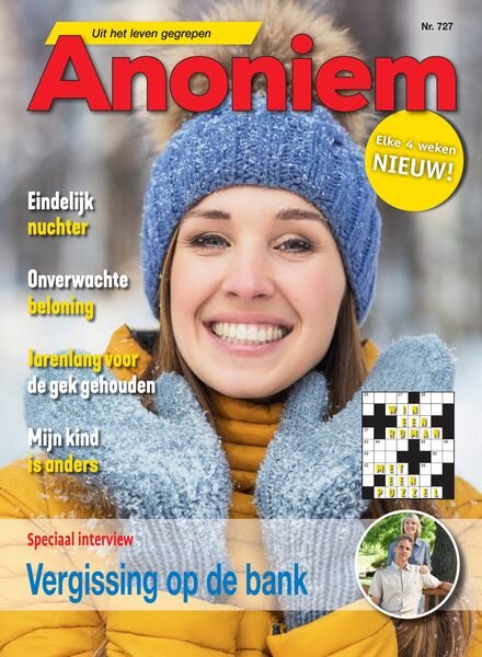 Anoniem – 3 Januari 2024 Cover