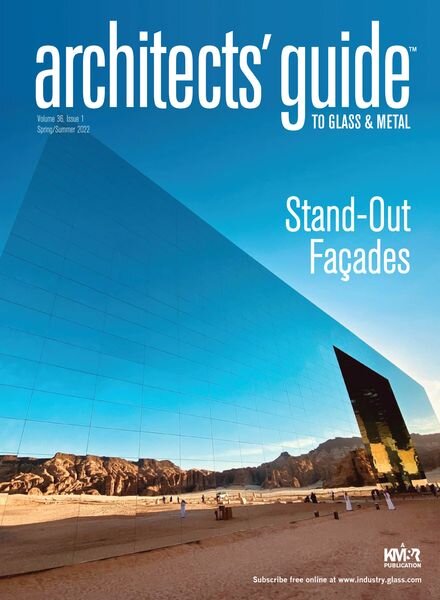 Architects’ Guide to Glass & Metal – Spring-Summer 2022 Cover