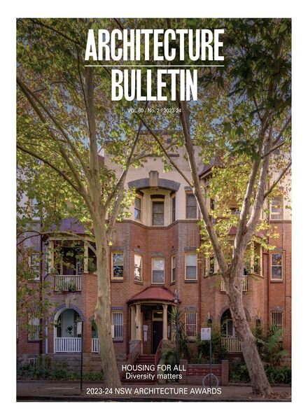 Architecture Bulletin – Vol 80 N 2 2023-2024 Cover