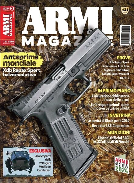 Armi Magazine – Febbraio 2024 Cover