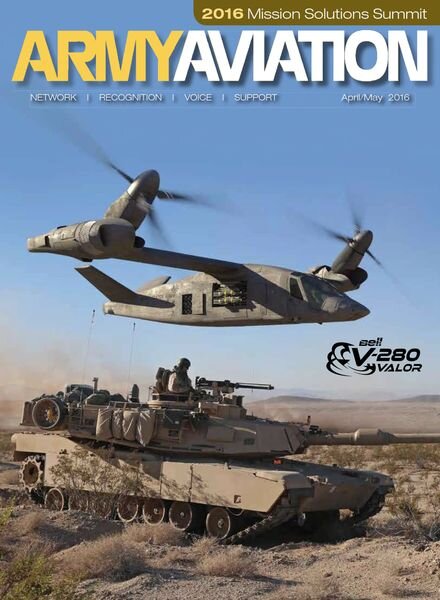 Army Aviation – April-May 2016 Cover