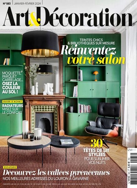 Art & Decoration – Janvier-Fevrier 2024 Cover