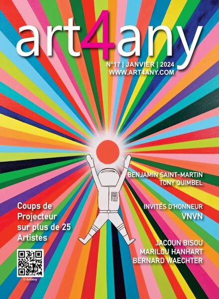 Art4Any Magazine – N 17 Janvier 2024 Cover
