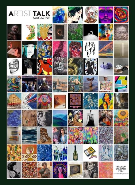 Artist Talk – Issue 29 January 2024 Cover
