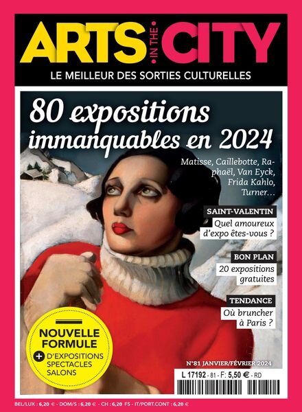 Arts in the City – Janvier-Fevrier 2024 Cover