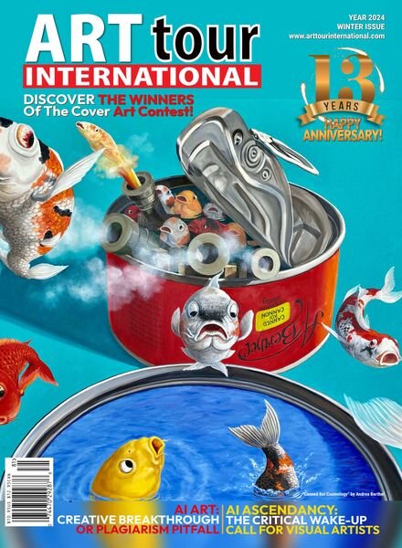 ArtTour International – Winter 2023-2024 Anniversary Issue Cover