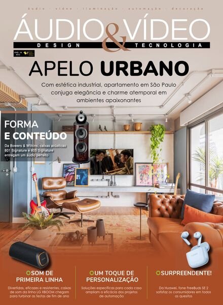 audio & Video Design e Tecnologia – Janeiro 2024 Cover