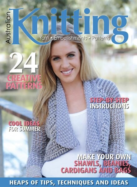 Australian Knitting – Volume 15 Issue 4 – January 2024 Cover