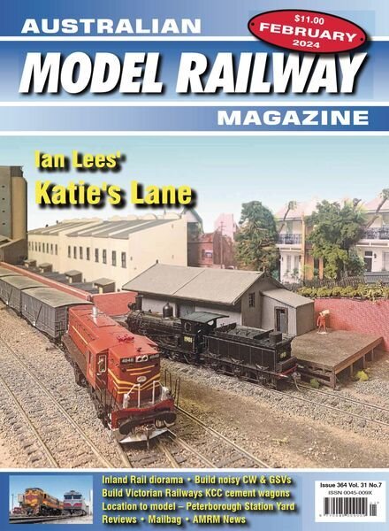 Australian Model Railway Magazine – February 2024 Cover