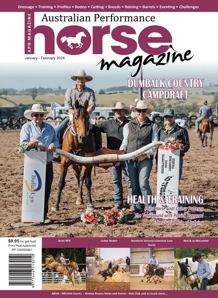 Australian Performance Horse Magazine – January-February 2024 Cover