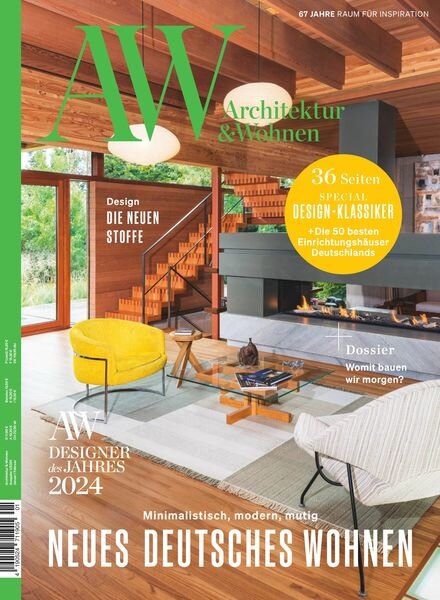 AW Architektur & Wohnen – Januar 2024 Cover