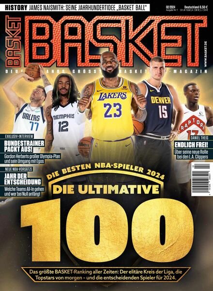 Basket Germany – Februar 2024 Cover