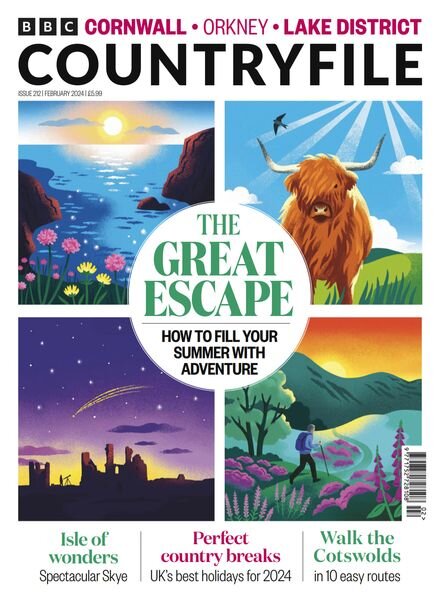 BBC Countryfile – Issue 212 – February 2024 Cover