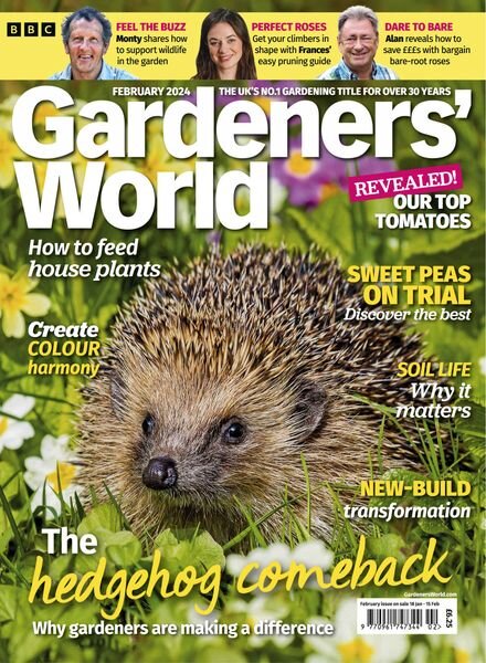 BBC Gardeners’ World – February 2024 Cover