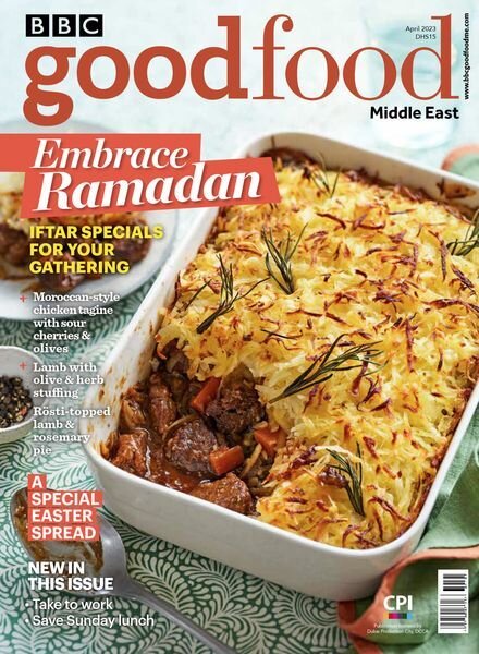 BBC Good Food Middle East – April 2023 Cover