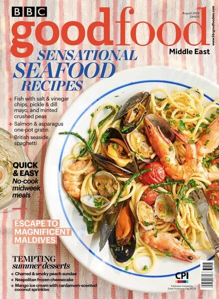 BBC Good Food Middle East – August 2023 Cover