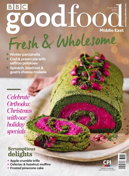 BBC Good Food Middle East – January 2024 Cover