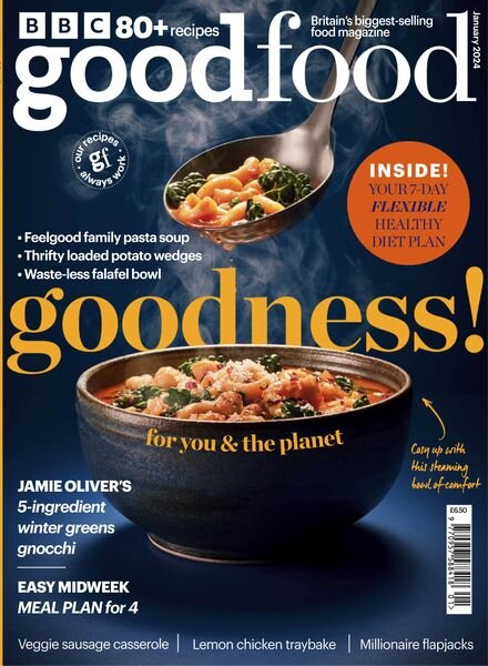 BBC Good Food UK – January 2024 Cover