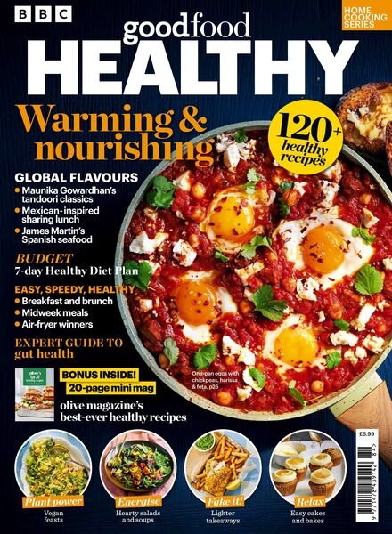 BBC Home Cooking Series – Healthy – January 2024 Cover