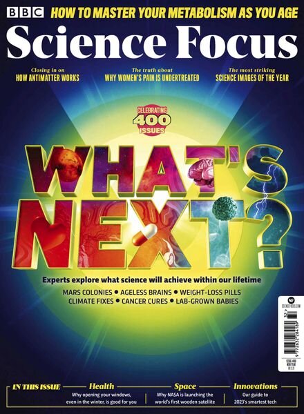 BBC Science Focus – New Year 2024 Cover