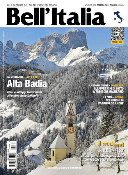 Bell’Italia – Febbraio 2024 Cover