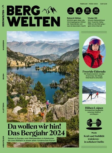 Bergwelten Germany – Februar-Marz 2024 Cover